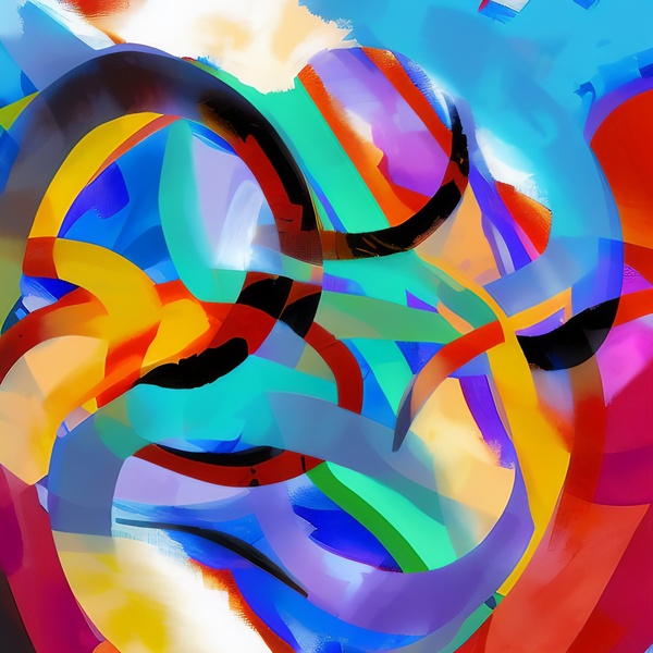 Swirls. Abstract. by The Artful Mane